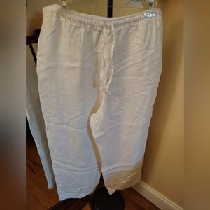 Studio Works Women's  White Slacks